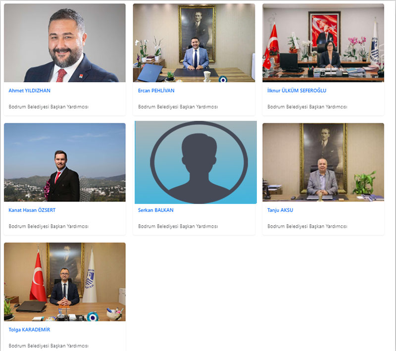 Bodrum Belediyesi Başkan YArdımcıları, 2026 Ocak