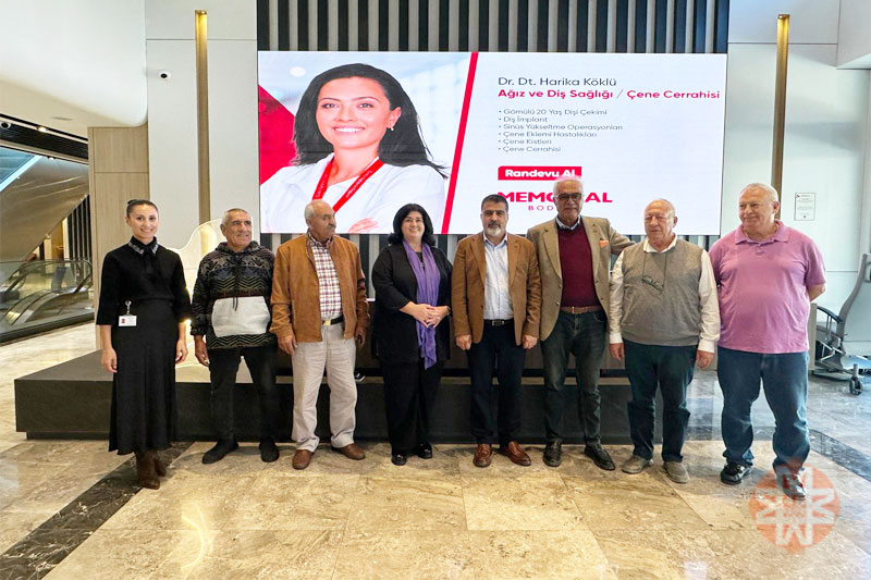 DİSK Dev Emekli-Sen Bodrum şubesiyle Bodrum Memorial hastanesi arasında "sağlık protokolü" imzalandı