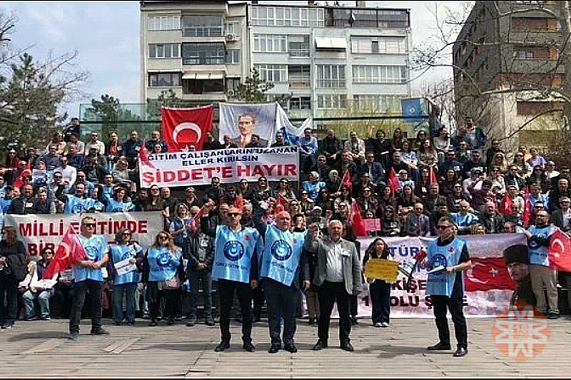Eğitimde şiddete hayır eylemi, arşiv - 48 Haber Ajansı 2