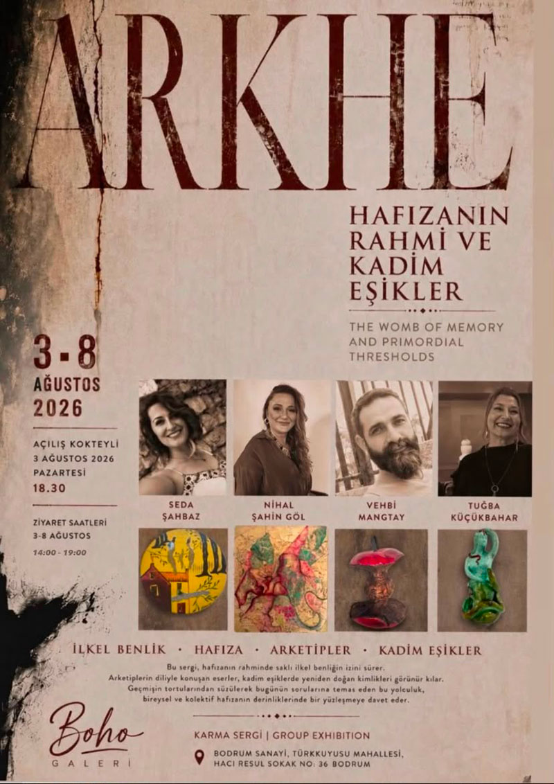 ARKHE: Hafızanın Rahmi ve Kadim Eşikler sergisi