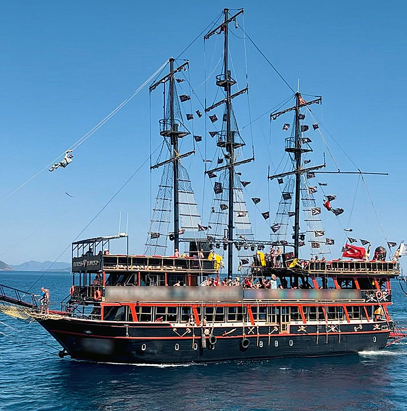 Marmaris’te gezi teknesi battı, 29 Mayıs 2026 2