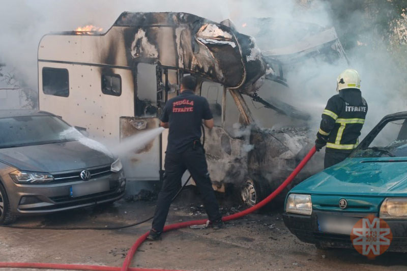 Menteşe Kötekli karavan yangını, 17 Haziran 2026