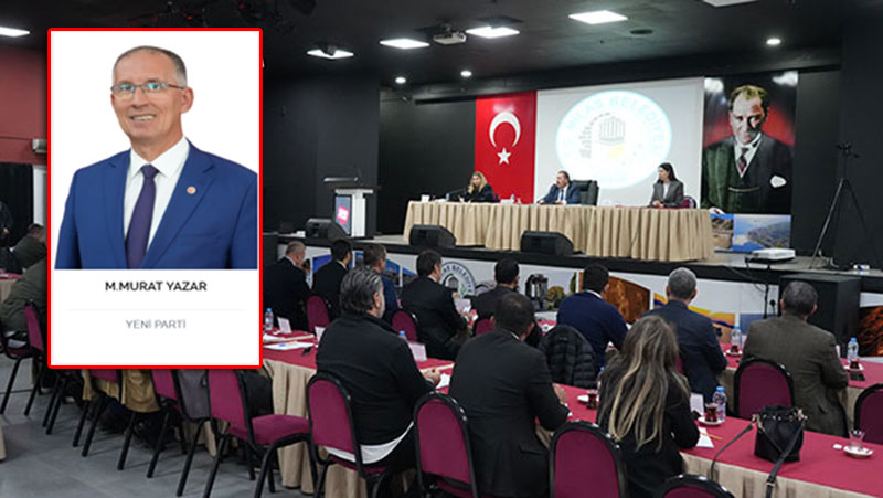 Milas Belediye Meclisi 1. Başkanvekili YENİ Parti'li M. Murat Yazar