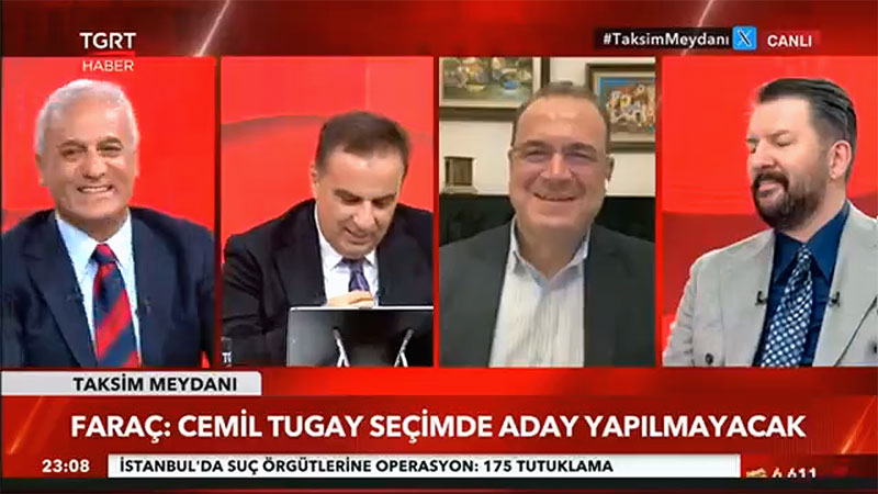 TGRT Haber, Gürkan Hacır, Ekim 2026
