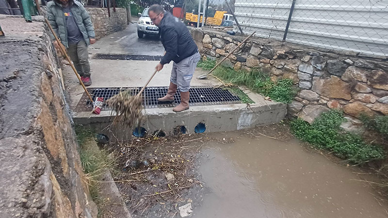 Bodrum Belediyesi ekipleri, 29 Kasım 2025