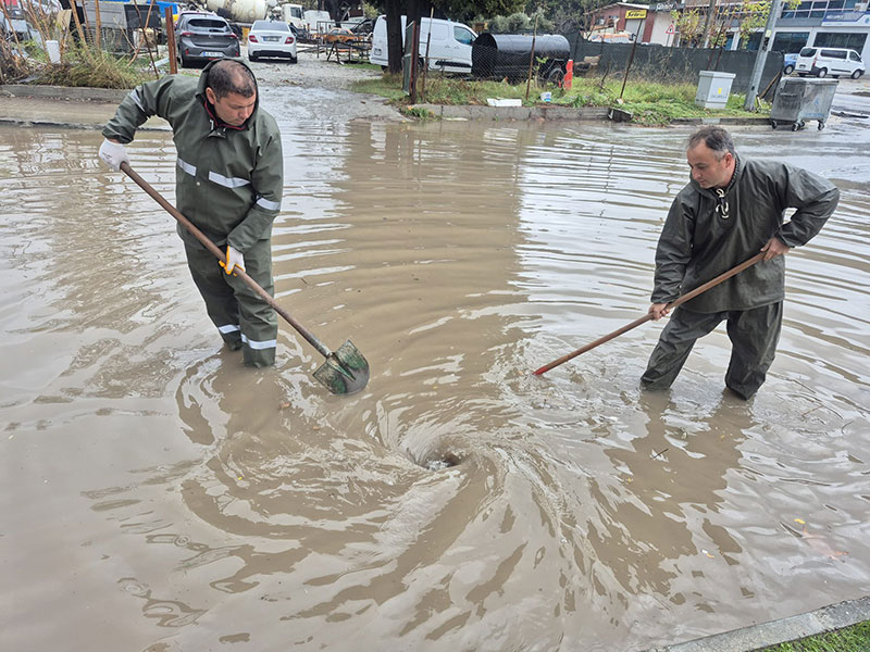 Menteşe Belediyesi ekipleri, 29 Kasım 2025