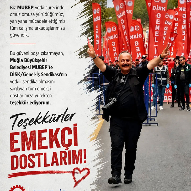 DİSK Genel-İş Sendikası MBB açıklama, Ağustos 2026