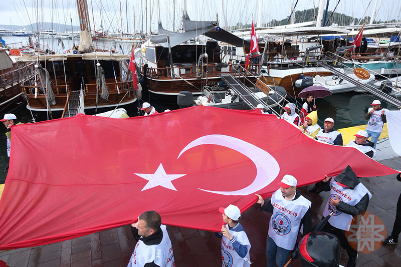Muğla'da 1 Mayıs kutlamaları, 2025 Bodrum 4