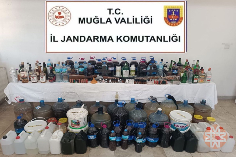 Muğla'da polis ve jandarma durmuyor 2