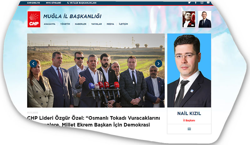 CHP Muğla İl web sitesi