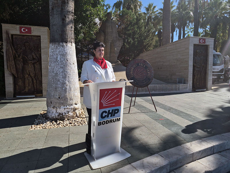 CHP Bodrum İlçe Başkanı Nurhan Fıratlı