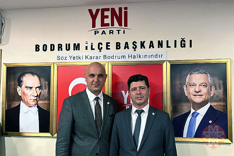 Yeni Parti Kurucu İl Başkanı Nail Kızıl Bodrum'da, 14 Ekim 2026 2