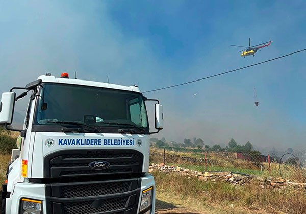 Milas orman yangını