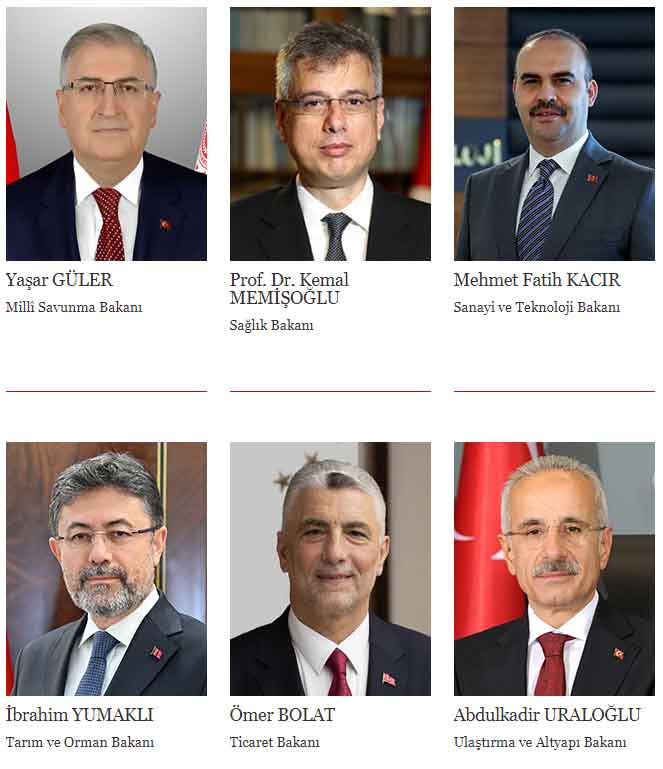 Cumhurbaşkanlığı Kabinesi, Şubat 2026 - 48 Haber Ajansı 3