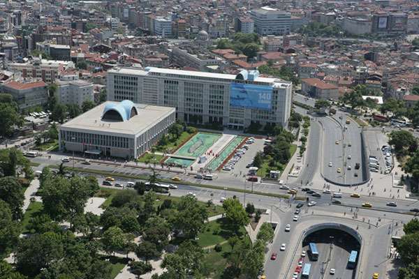 İBB Saraçhane binası, arşiv