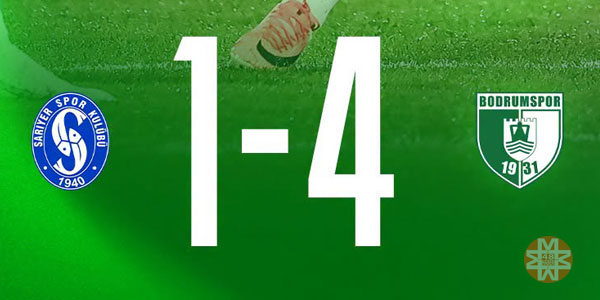SMS Grup Sarıyer 1 - 4 Bodrum FK, 13 EKim 2026