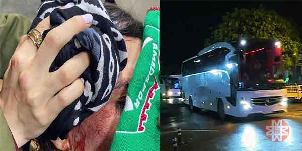 Stat dışında maç önce ve sonrası gerginlik