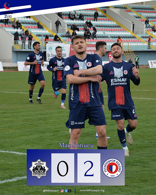 Fethiyespor: 1 - 1 Isparta 32 Spor