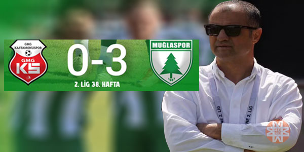 Kastamonuspor 0 - 3 Muğlaspor 2