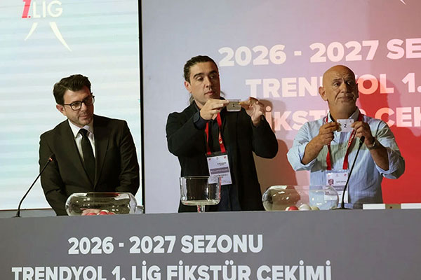 TFF Trendyol 1. Lig 2026-2027 sezonu kura çekimi