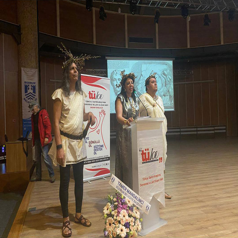 TÜLOV'dan çağrı; "Halikarnas Mozolesi geri getirilsin..." (Görseller TÜLOV Bodrum) 1