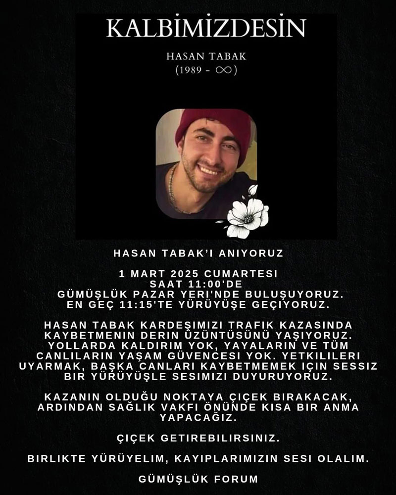 Hasan TAbak anma etkinliği