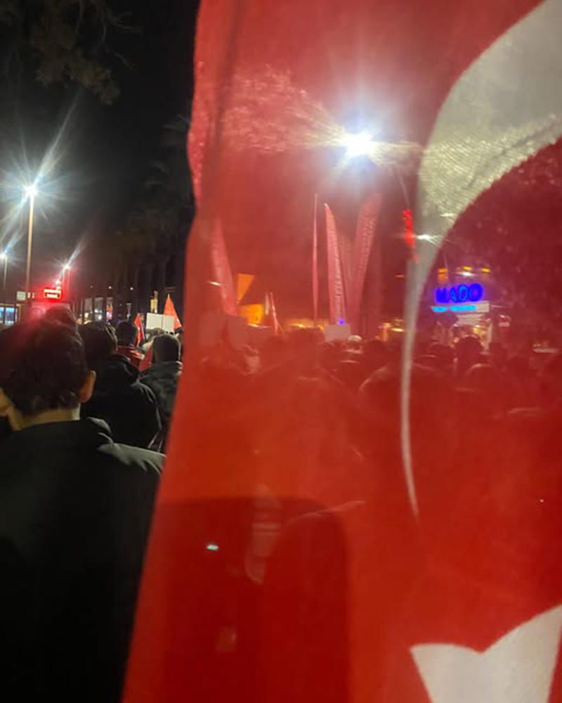 Bodrum'da İmamoğlu eylemi, 22 Mart 2024