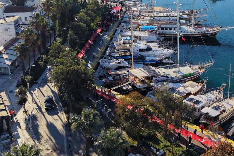 Bodrum'da Sarıkamış şehitleri anıldı