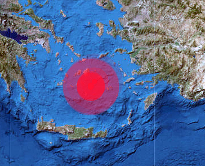 Ege Denizi Santorini Adası Sismik Aktivite ve Olası Risk Değerlendirme Toplantısı 08 Şubat 2025