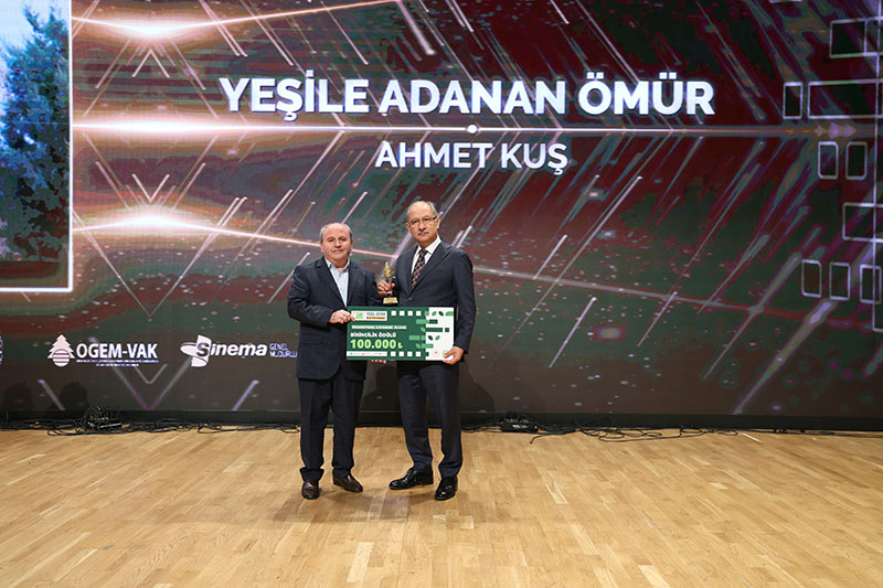 Yeşil Vatan Kısa Film Yarışması ödül töreni, Ahmet Kuş - Ocak 2026