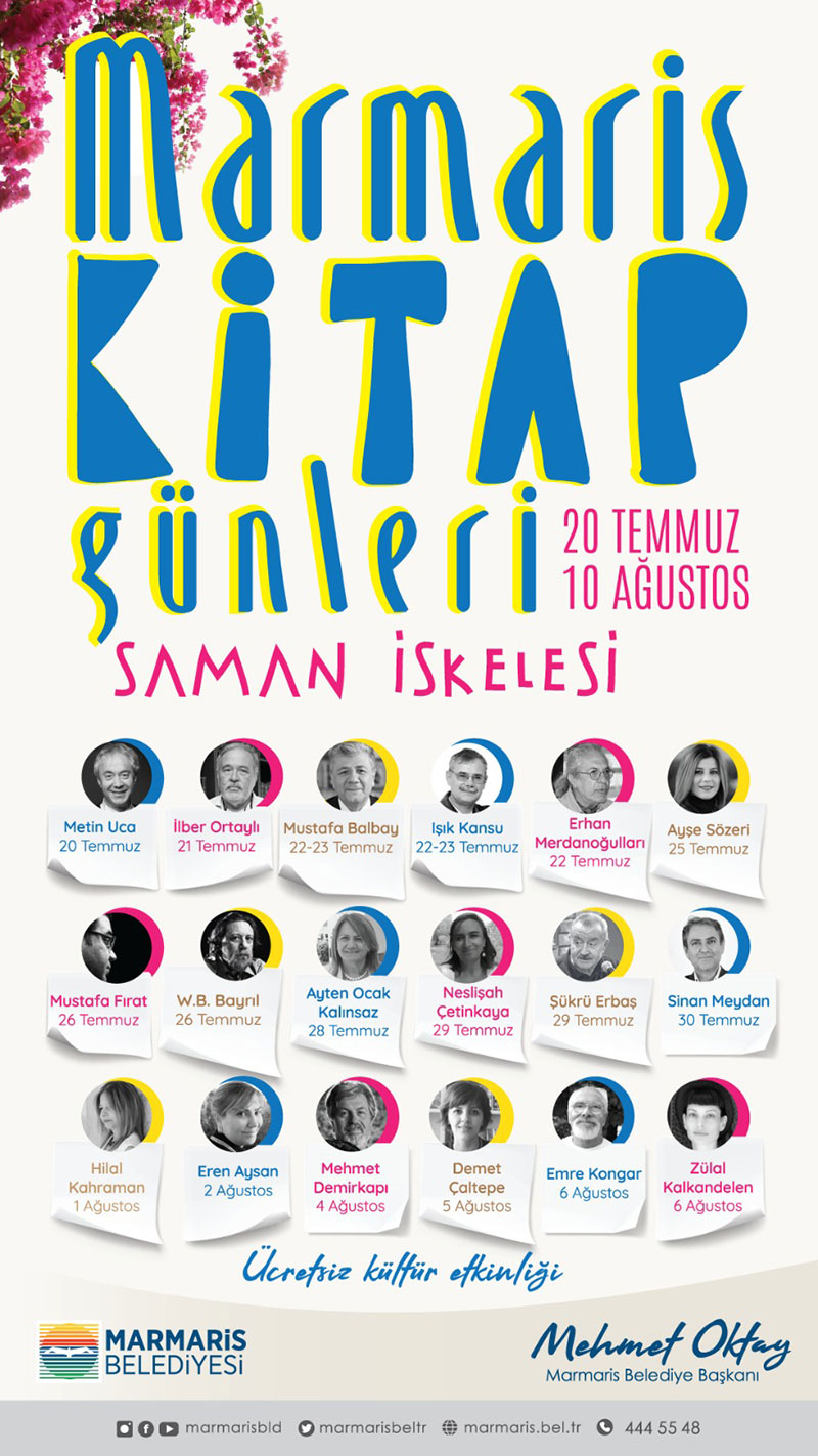 3. Marmaris Kitap Günleri Afiş