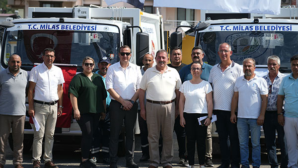 Milas Belediyesi'ne yeni araç filosu 2