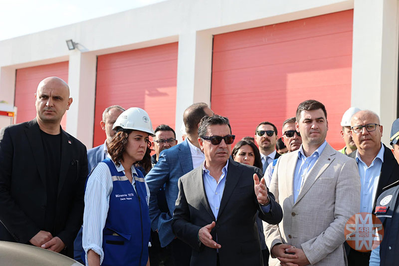 Aras Bodrum’da yatırımları inceledi, Mart 2025