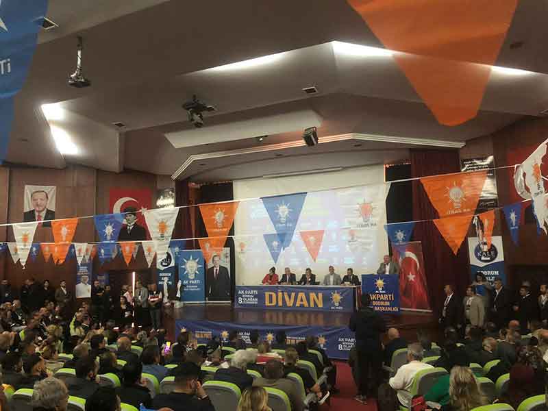 AK Parti Bodrum ilçe kongresi yapıldı 3