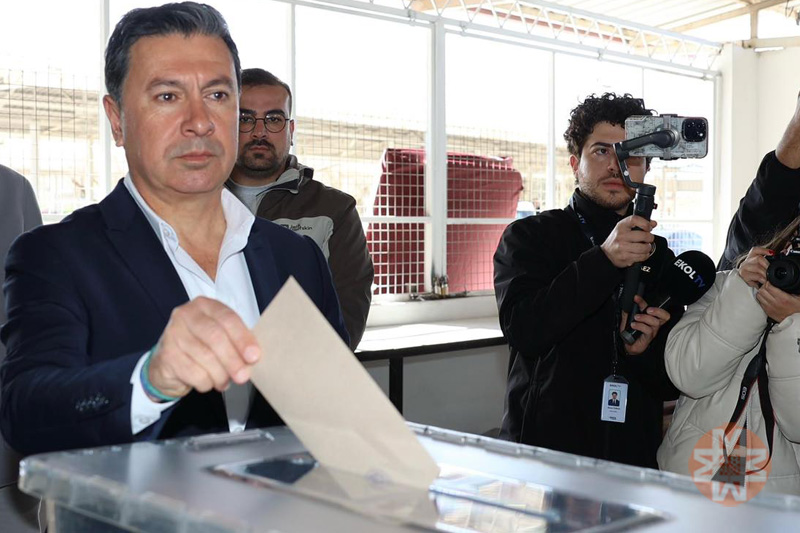 Ahmet Aras ön seçimde oyunu kullandı, 23 Mart 2025