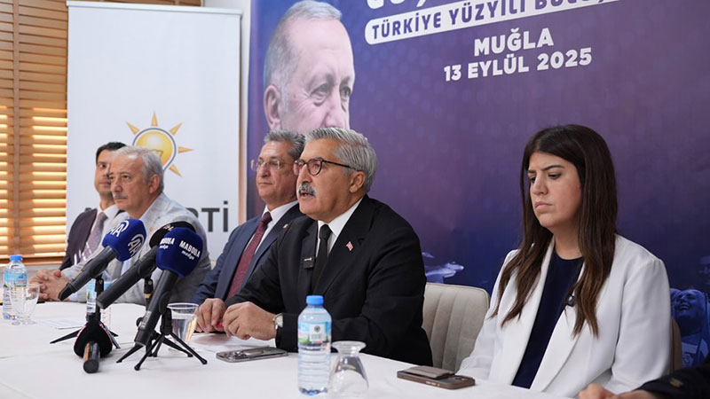 AK Parti Muğla'da "Türkiye Yüzyılı vizyonu" toplantısı, Eylül 2025 2