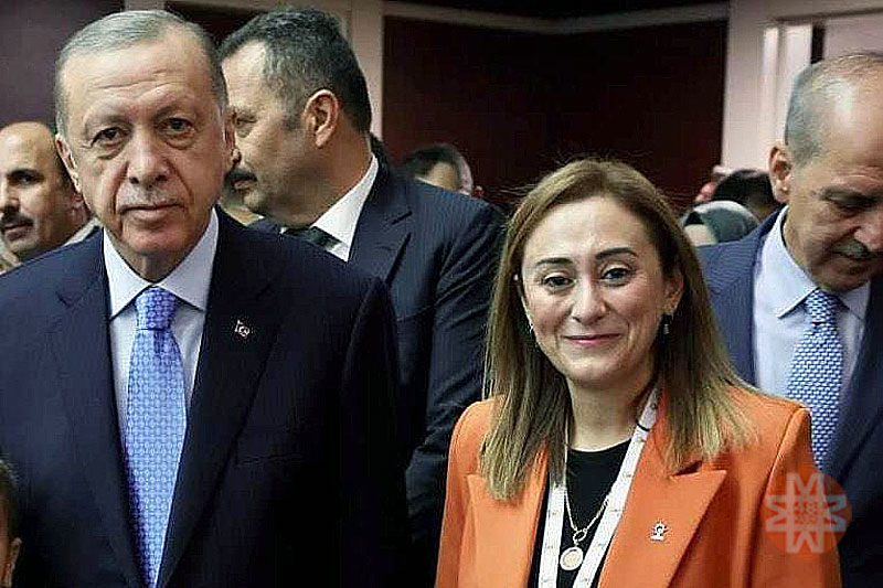 AK PArti Genel Başkanı ve Cumhurbaşkanı Recep Tayyip Erdoğan, Duygu Pınar Marçalı Doğru