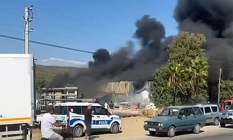 Seydikemer'de depo yangını, 12.09.2025
