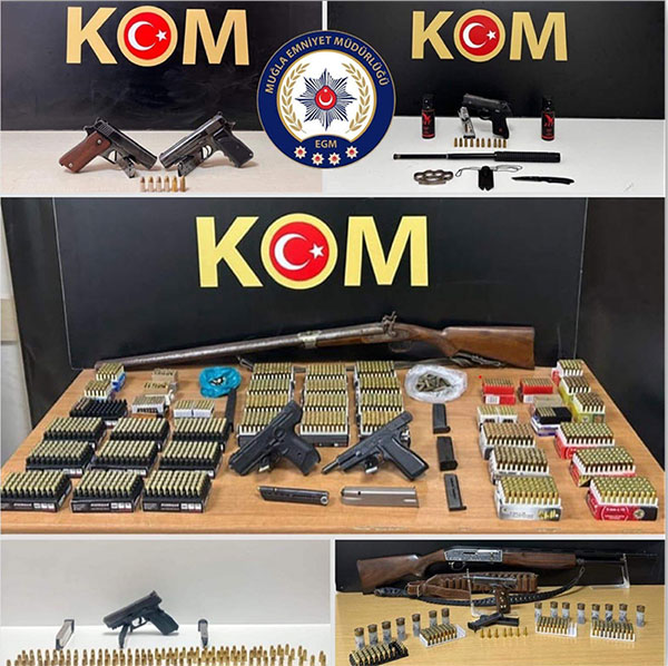 Muğla'da silah operasyonu - 48 Haber Ajansı 