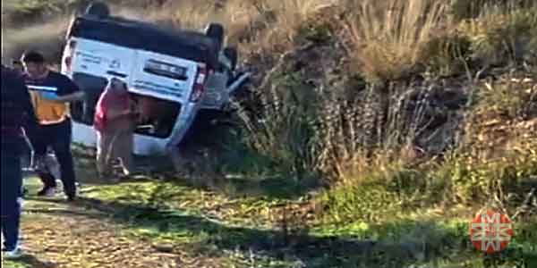 Milas diyaliz servis aracı kaza