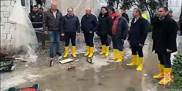 Seydikemer'de fıtrına seraları yıktı, 26 Ocak 2026