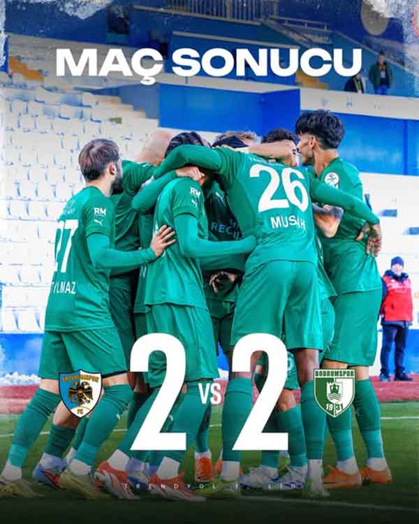 Erzurumspor FK - Sipay Bodrum FK (Görsel: Sipay Bodrum FK)