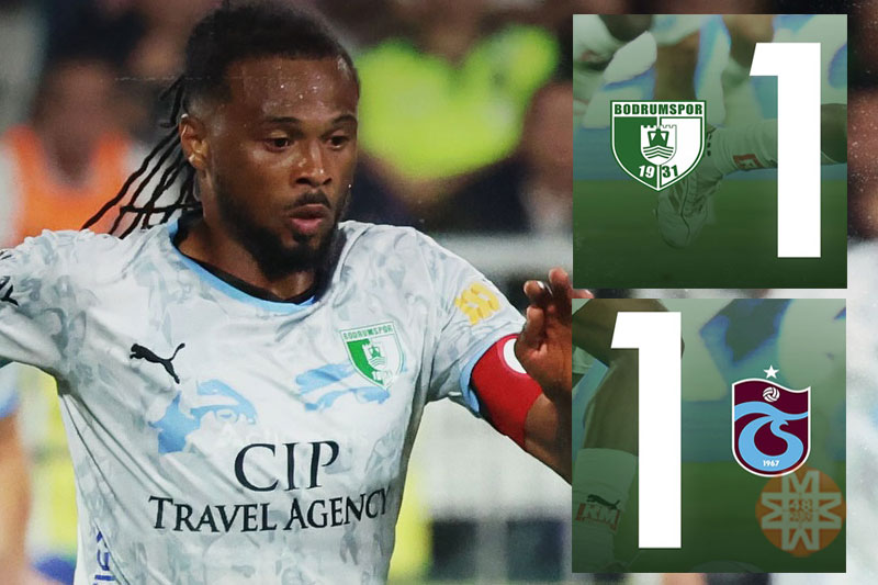 Sipay Bodrum FK 1 - 1 Trabzonspor, 18 Mayıs 2025 - Bodrum