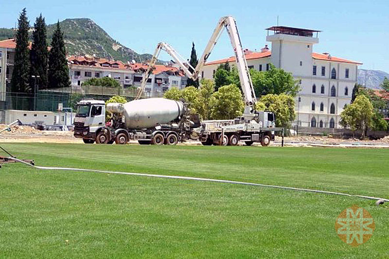 Muğla Atatürk stadyumu tribün tadilatı, 2024