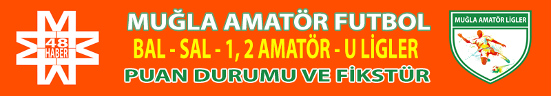 Muğla amatör ligler puan, fikstür